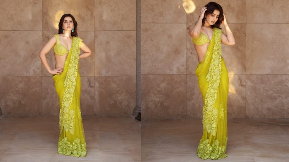 Raashii Khanna To Srinidhi Shetty: South Divas Slay In Bold Blouse Designs 957150