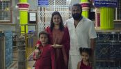Rishab Shetty visits the temple with wife Pragathi Shetty and their children, Ranvit and Raadya! 956064