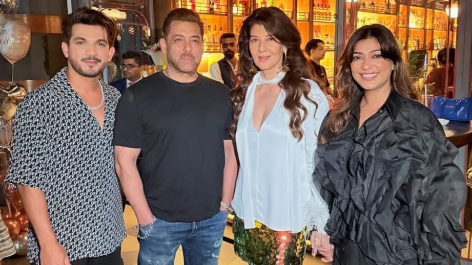 Salman Khan Attends Ex-Girlfriend Sangeeta Bijlani’s Birthday with a Smile 956131