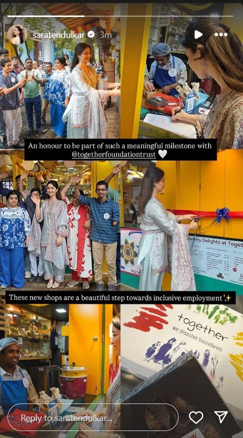 Sara Tendulkar Joins Hands With A Foundation To Empower Special Adults 960186