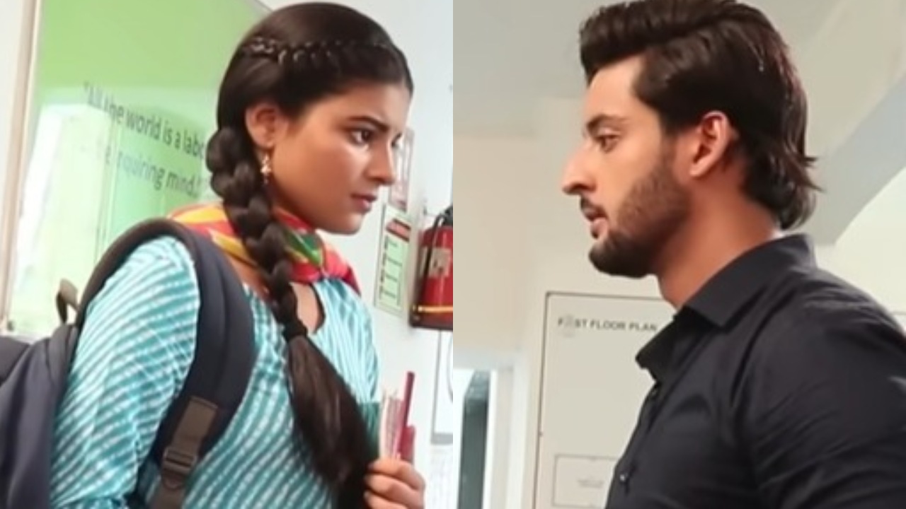Saru Serial Spoiler: Saru And Ved Exchange Painful Glances After Engagement News 958789