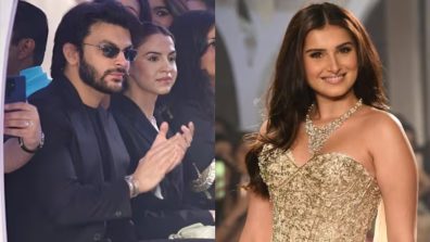Tara Sutaria-Veer Pahariya Blow Kisses at Each Other During Ramp Walk in Delhi; Actress Reacts to Dating Rumours