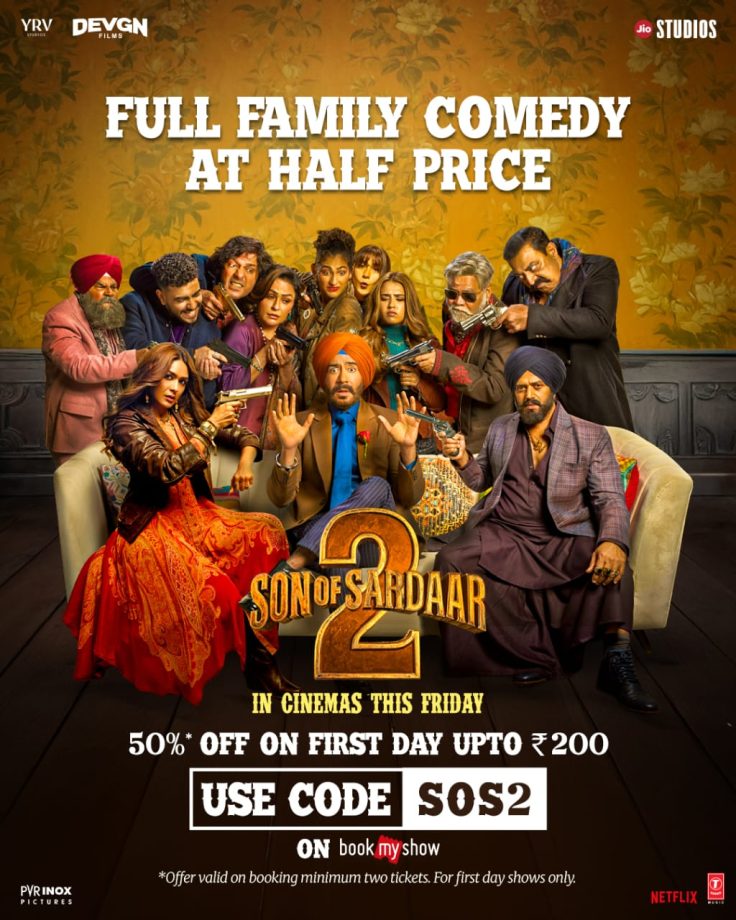 The Wait Is Over! Advance Booking for the Ultimate Family Entertainer, Son of Sardaar 2, Is Now Open! 959756