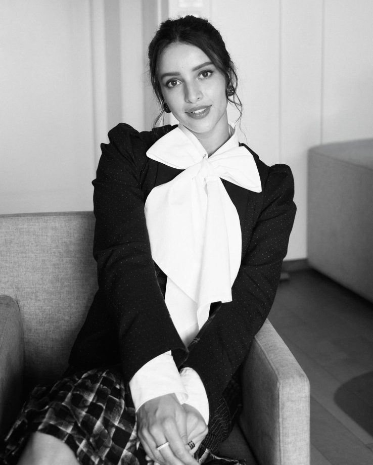 Triptii Dimri Stuns in Statement Black & White 958990