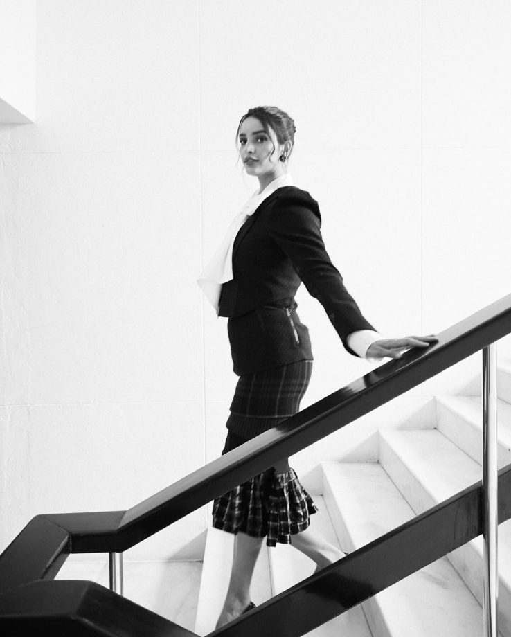 Triptii Dimri Stuns in Statement Black & White 958984