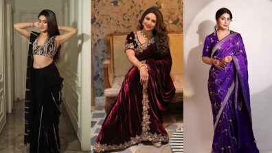 TV Queens Turn Blouse Game On Point – Style Cues From Hina Khan, Divyanka Tripathi, And Shivangi Joshi