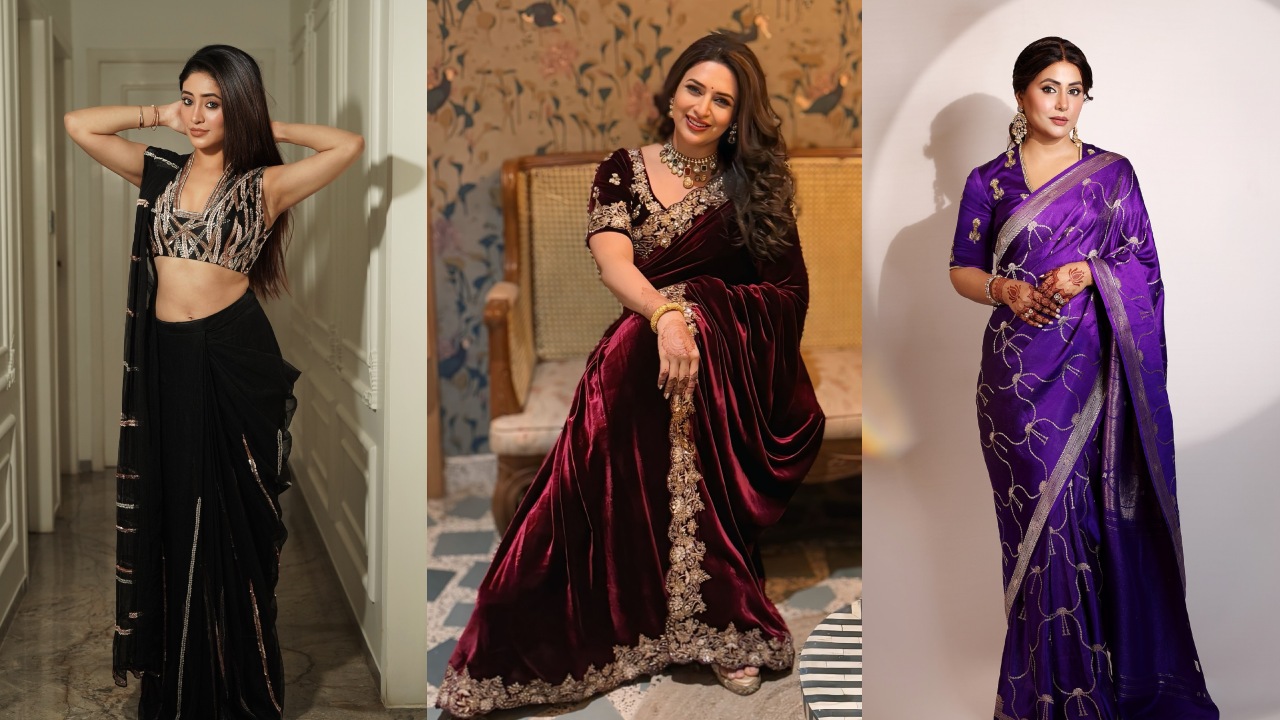 TV Queens Turn Blouse Game On Point – Style Cues From Hina Khan, Divyanka Tripathi, And Shivangi Joshi 955484