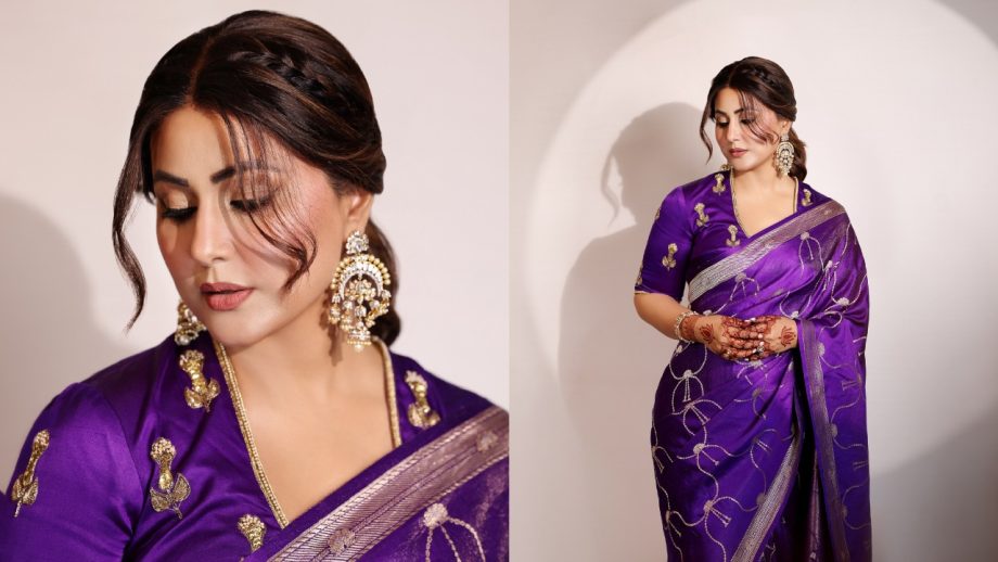 TV Queens Turn Blouse Game On Point – Style Cues From Hina Khan, Divyanka Tripathi, And Shivangi Joshi 955482