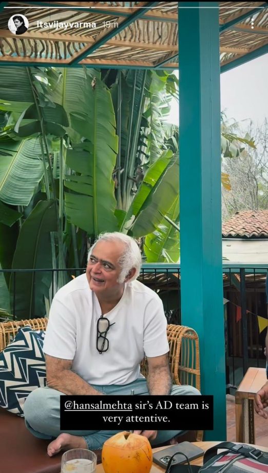 Vijay Varma Teases from his next with Hansal Mehta, Sparks Buzz with a Lighthearted BTS Glimpse 960151
