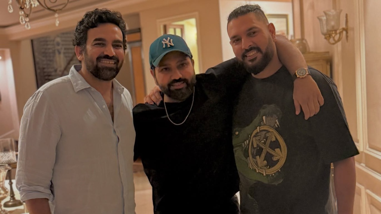 A Buggi Night: Zaheer Khan, Yuvraj Singh and Rohit Sharma's Fun Gathering 962948