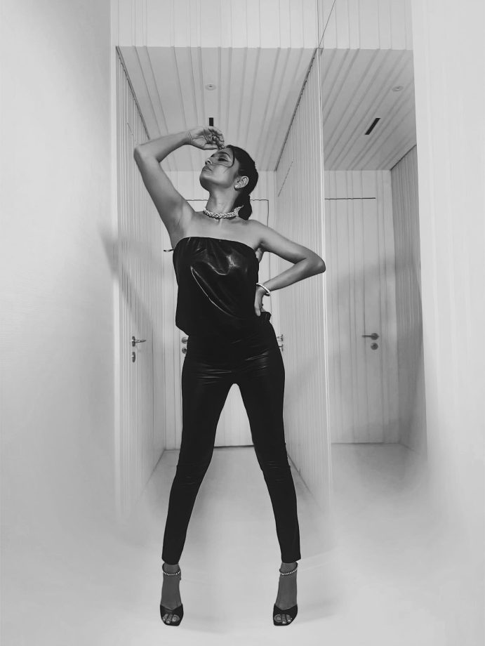 Ankita Lokhande's All-Black Power Look 963569