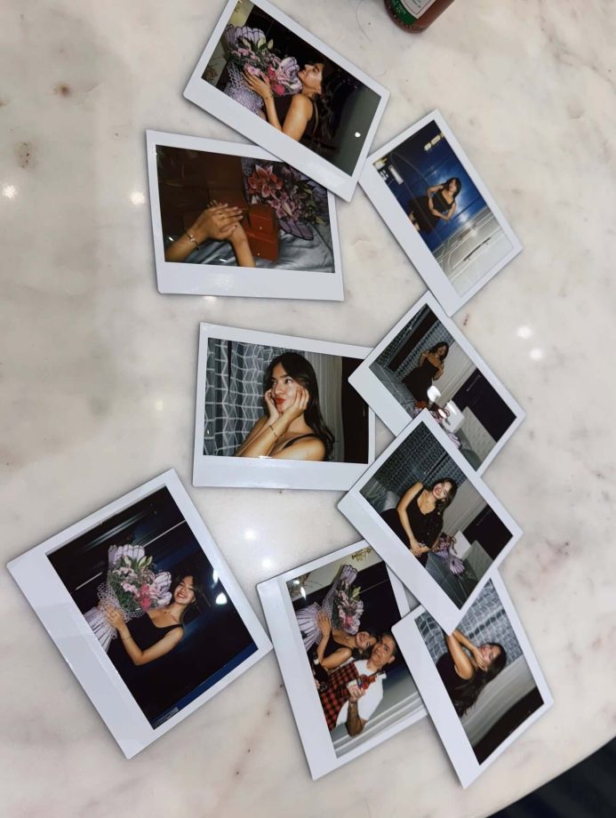 Anushka Sen Rings In 23rd Birthday Like A Princess In A Black Dress - Sneak Peek Into Cozy Birthday Bash 961027