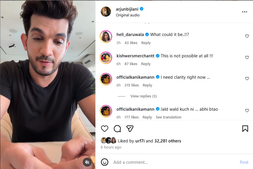 Arjun Bijlani's Cryptic Message: A Heartfelt Tribute to Family 964108