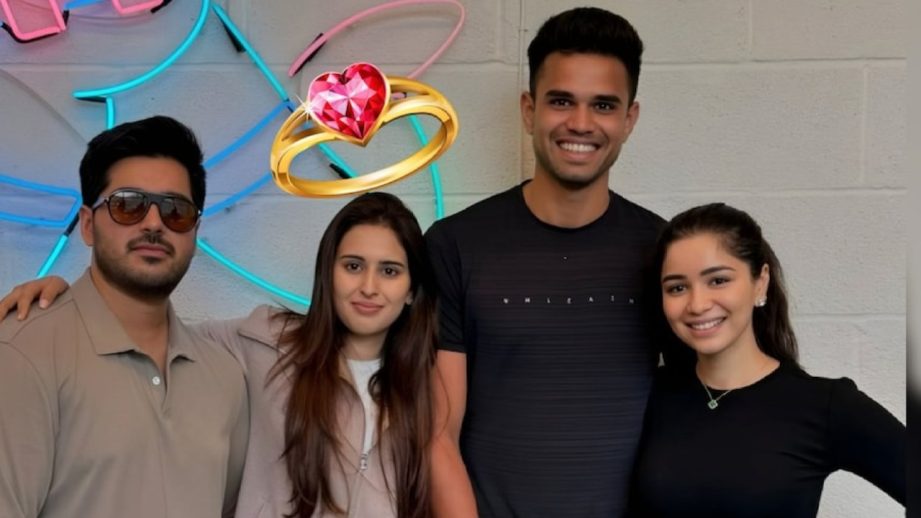 Arjun Tendulkar and Saaniya Chandok Get Engaged in Private Ceremony 963021