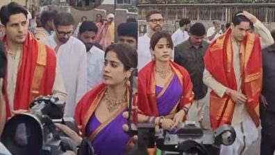 Sidharth Malhotra & Janhvi Kapoor Seek Blessings at Tirupati After Param Sundari Trailer Wins Hearts