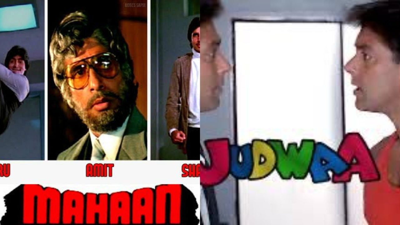 Bollywood’s Iconic Double Roles — From Amitabh Bachchan in Mahaan to Salman Khan in Judwaa and now Aaishvary Thackeray Joins the Legacy With Nishaanchi 965150