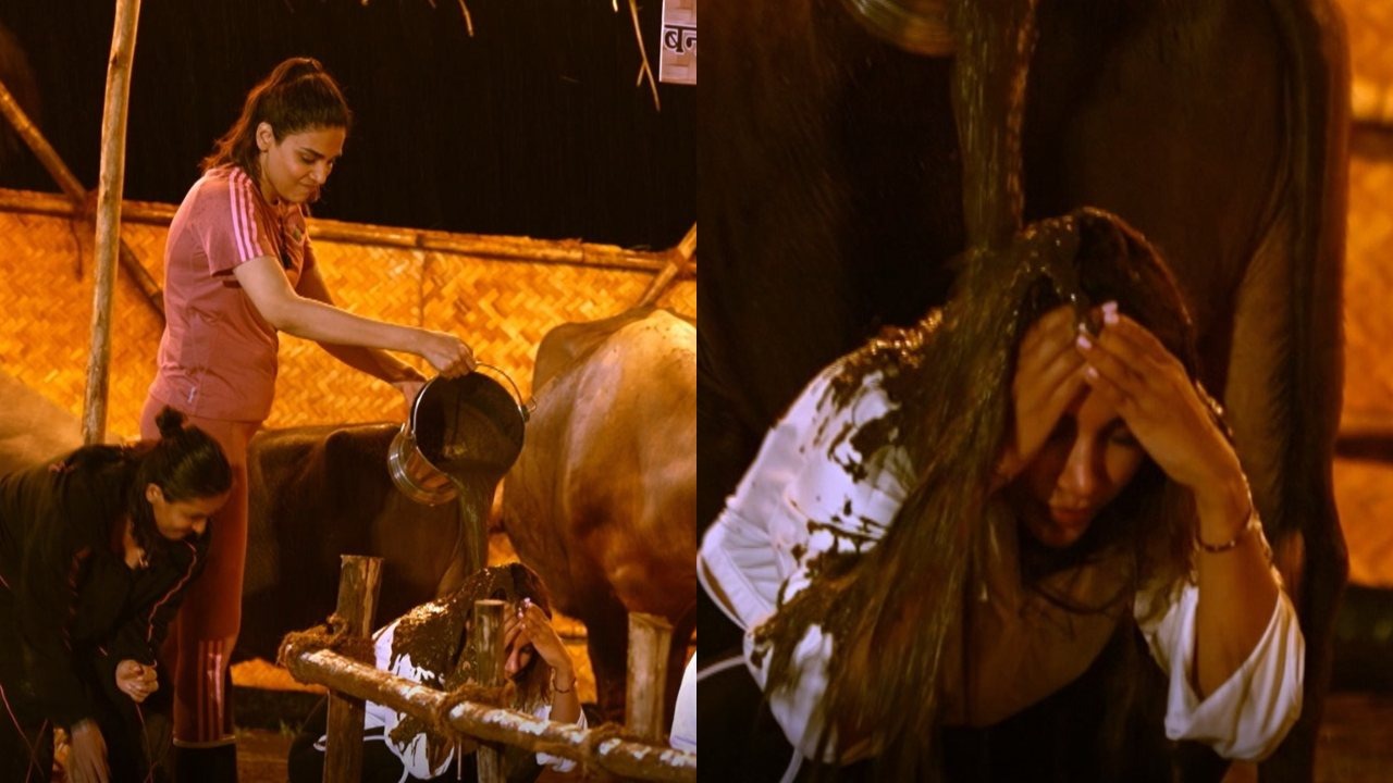 Chhoriyan Chali Gaon: When Anjuum Faakih Poured A Bucket Of Gobar On Rameet Sandhu 961237