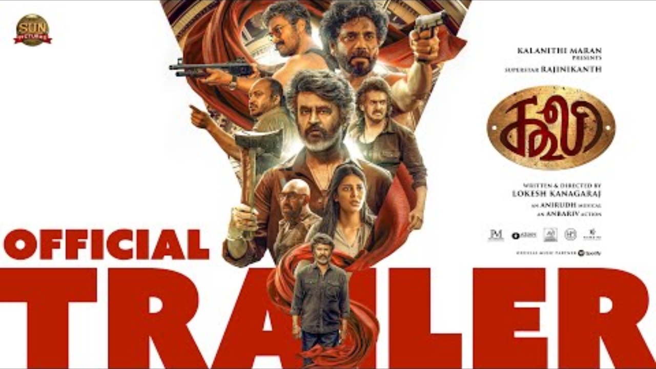 Coolie Trailer: Rajinikanth starrer teases a classic crime saga 960837