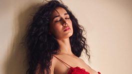 Disha Patani Dazzles in Elegant Red Dress