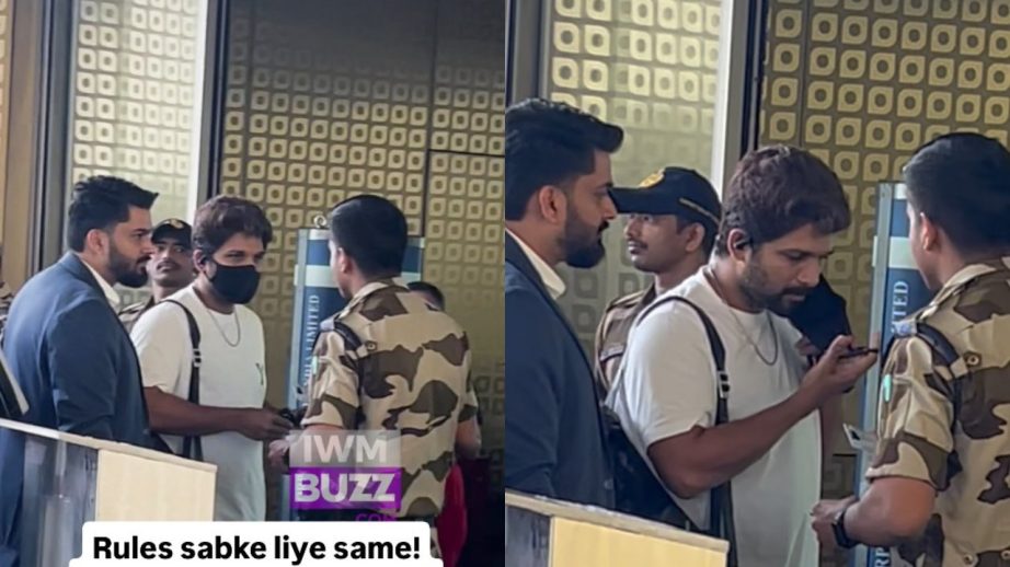 Fans Slam Allu Arjun For Showing Attitude To Airport Guard 962305