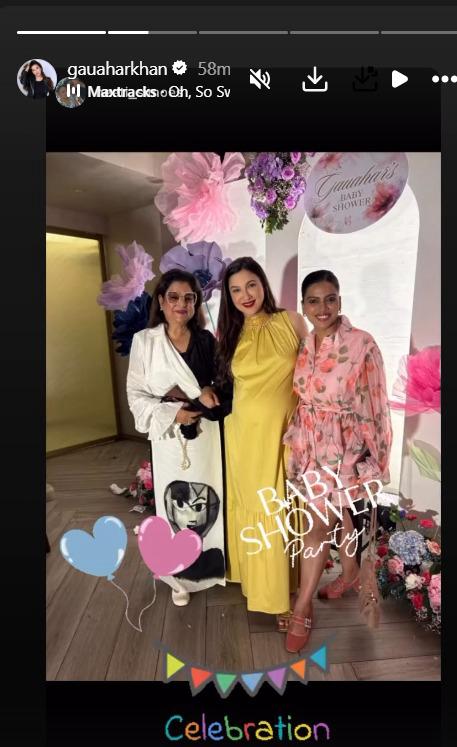 Gauahar Khan and Zaid Darbar Celebrate Baby Shower as They Prepare to Welcome Their Second Child 964021