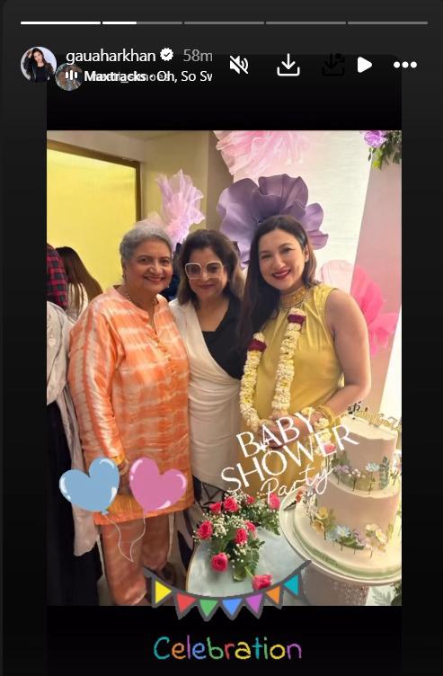 Gauahar Khan and Zaid Darbar Celebrate Baby Shower as They Prepare to Welcome Their Second Child 964022