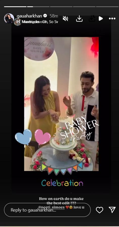 Gauahar Khan and Zaid Darbar Celebrate Baby Shower as They Prepare to Welcome Their Second Child 964024