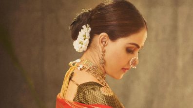 Genelia Deshmukh Radiates Grace in a Traditional Nauvari Saree for Ganesh Chaturthi
