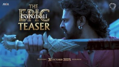 Giving a glimpse of the biggest Pan India cinematic phenomenon, the TEASER of S. S. Rajamouli’s Bahubali: The Epic is OUT NOW!