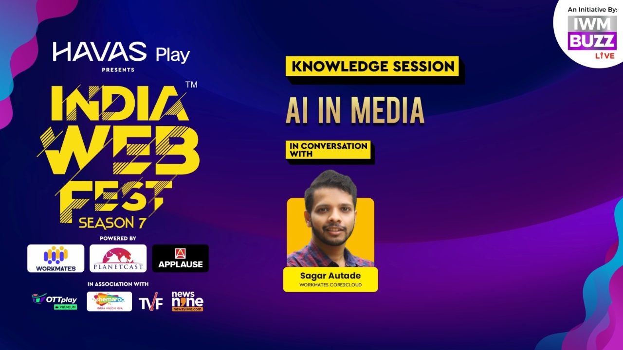 India Web Fest 2025: Knowledge Session AI In Media 964902