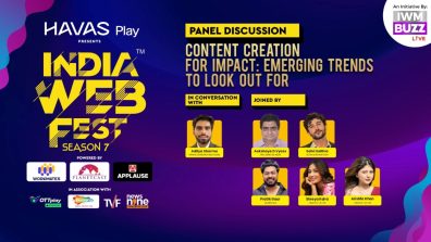India Web Fest 2025 Panel Discussion: Content Creation for Impact: Emerging Trends to Look Out For