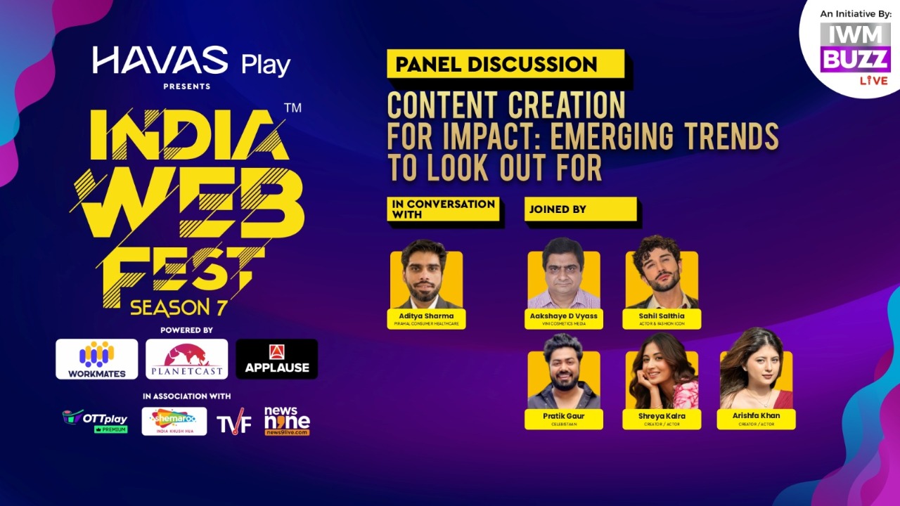 India Web Fest 2025 Panel Discussion: Content Creation for Impact: Emerging Trends to Look Out For 964498
