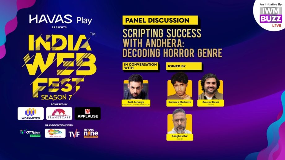 India Web Fest 2025 Panel Discussion: Scripting Success With Andhera: Decoding Horror Genre 964555