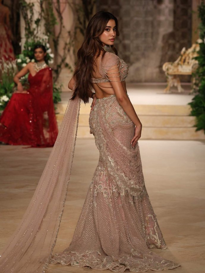 Janhvi Kapoor Radiates Royal Romance in Pastel Embellished Saree 960525