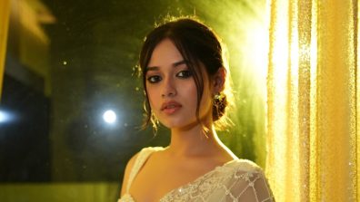 Jannat Zubair Rahmani Glows in Dreamy White Draped Saree