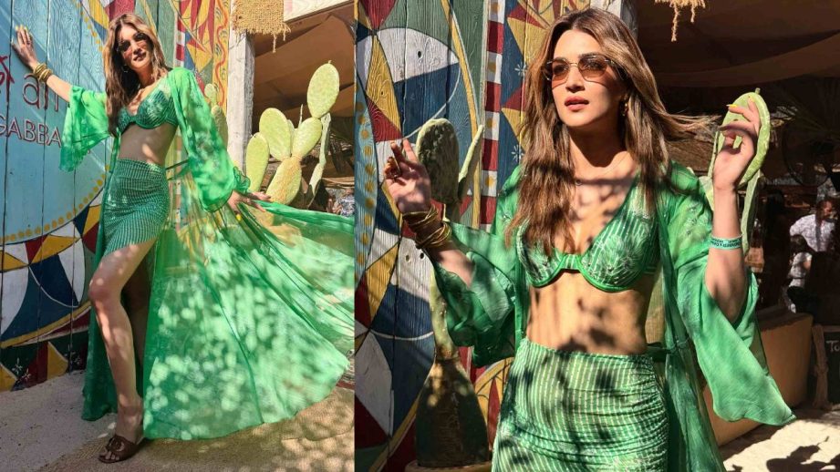 Kriti Sanon's Chic Green Ensemble From Her Euro Getaway 961549