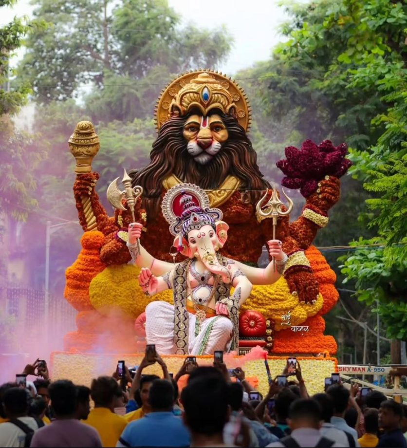 Last year Kantara, This year Mahavatar Narsimha : Hombale Films’ Spiritual Influence Shines at Ganpati Pandals 964930