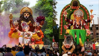 Last year Kantara, This year Mahavatar Narsimha : Hombale Films’ Spiritual Influence Shines at Ganpati Pandals