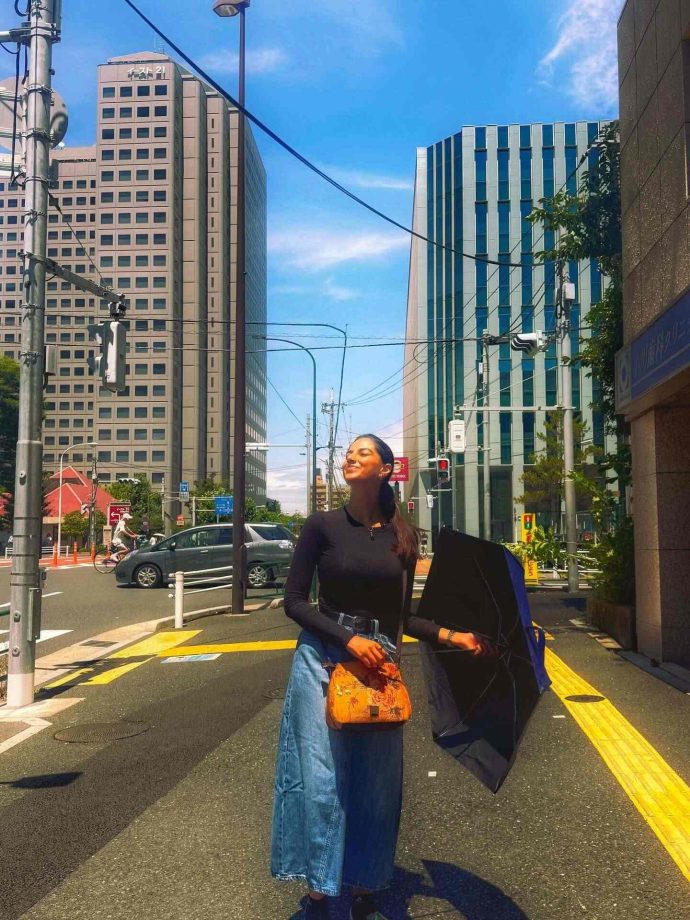Lights, Camera, Adventure: Meenakshi Chaudhary's Tokyo Journey 963495