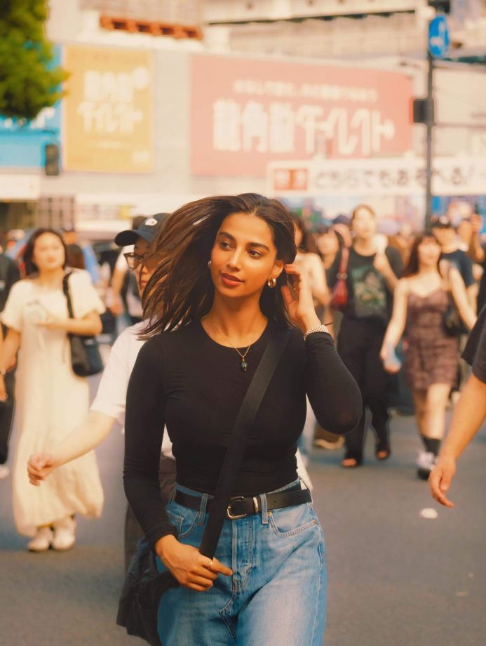 Lights, Camera, Adventure: Meenakshi Chaudhary's Tokyo Journey 963486