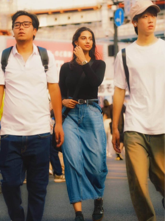 Lights, Camera, Adventure: Meenakshi Chaudhary's Tokyo Journey 963484