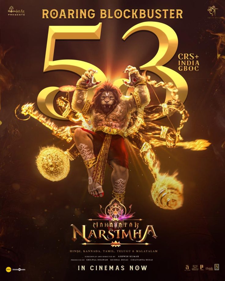 Mahavatar Narsimha Crosses ₹53 Cr Mark – Devotion Meets Box Office Gold! 960329