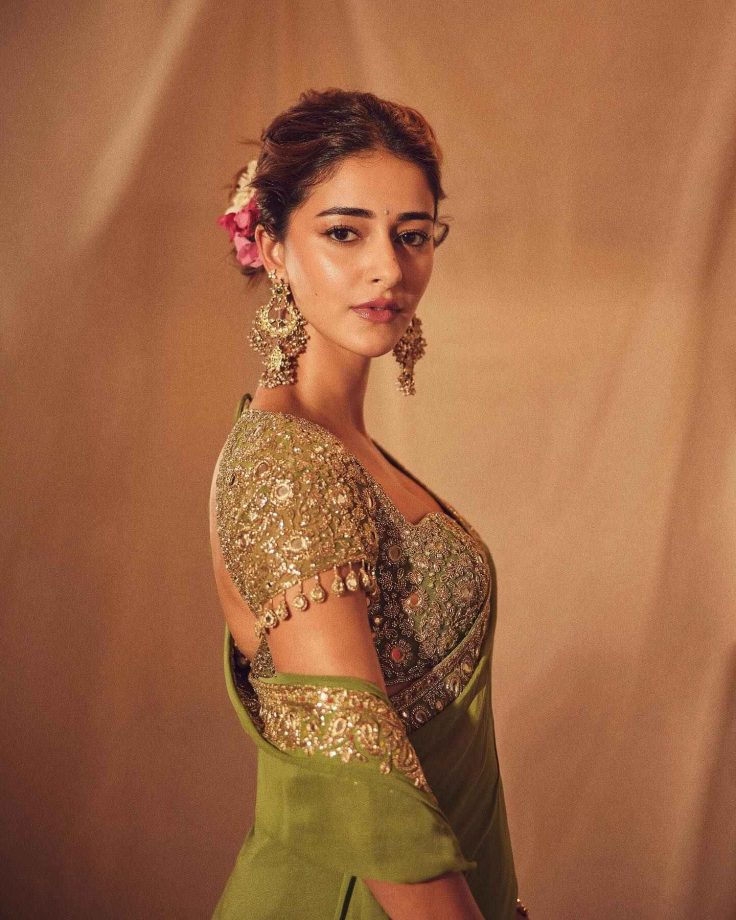 Malavika Mohanan, Janhvi Kapoor & Ananya Panday Dazzle In Sarees, Redefining Traditional Glamour 965519