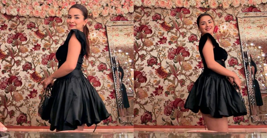 [Photos] Avneet Kaur Serves Glam in a Little Black Dress 960907