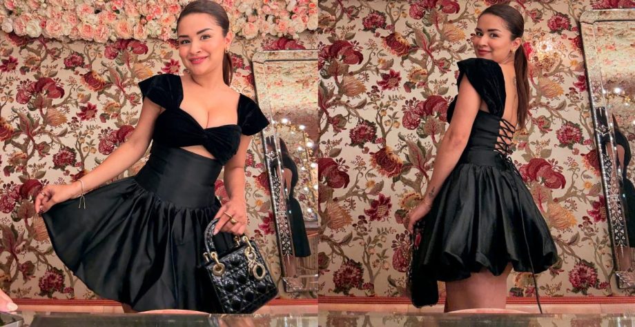[Photos] Avneet Kaur Serves Glam in a Little Black Dress 960908