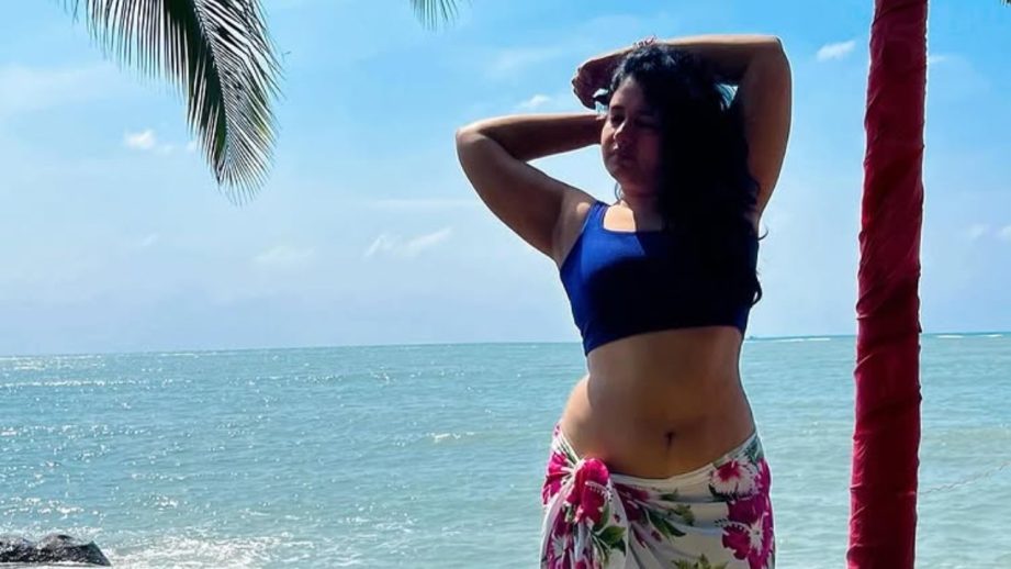 Poonam Bajwa Shines in Vibrant Beach Outfit 961603