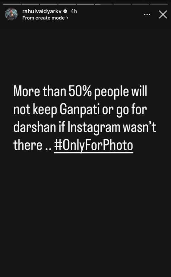 Rahul Vaidya Takes A Dig At Social Media Culture During Ganpati Festival, Says "Only For Photos" 965698