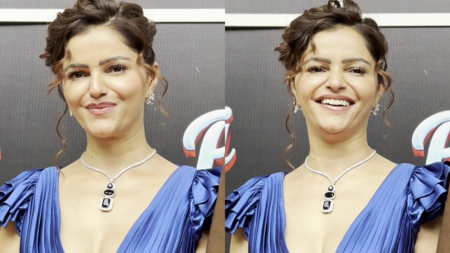 Rubina Dilaik's Hot Blue Gown Redefines Elegance 961302