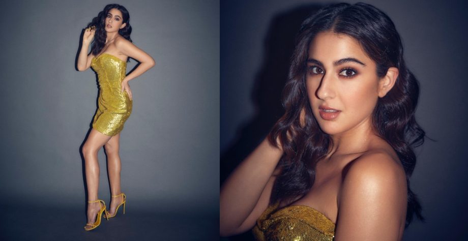 Sara Ali Khan Celebrates 30 with Classy and Trendy Mini Dress Ensembles 962746