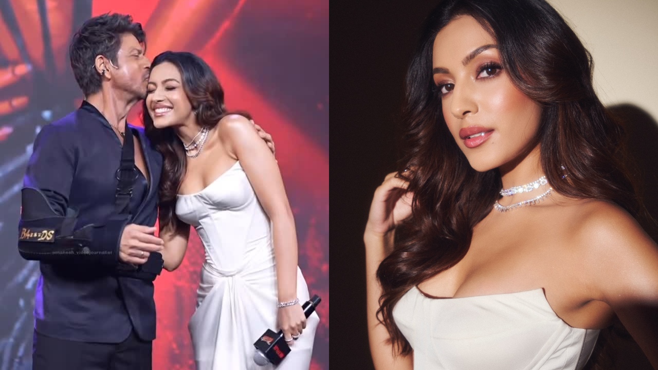 Shah Rukh Khan Kisses Sahher Bambba in Heartwarming Premiere Moment 964143